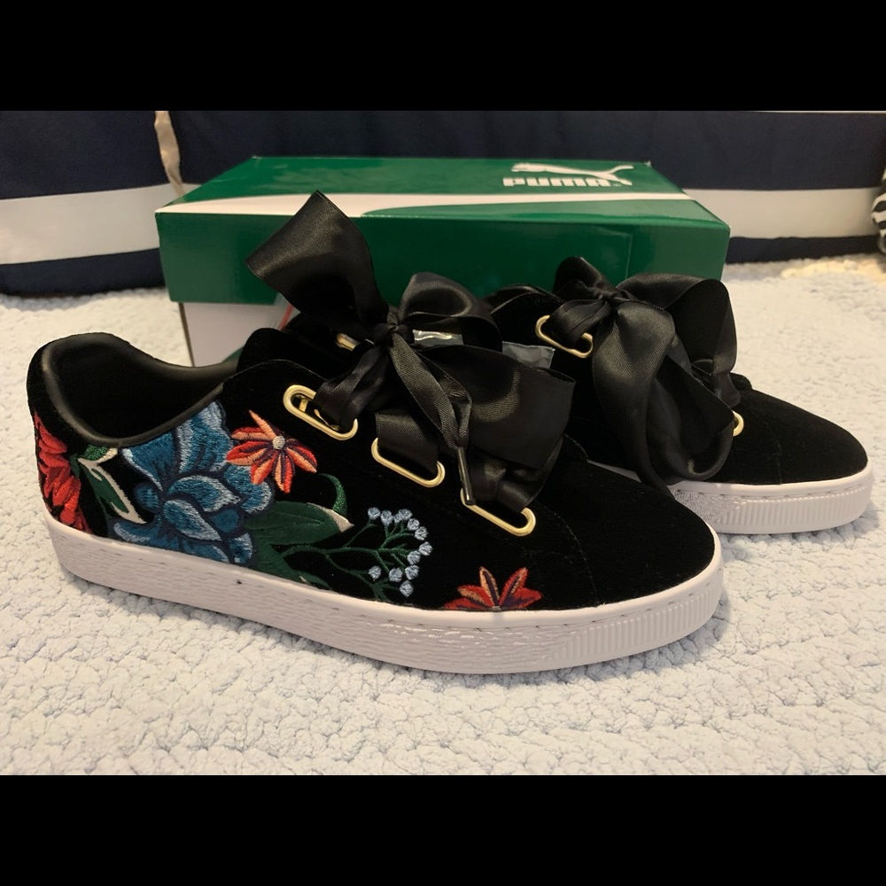 Brand new Puma Heart Basket Sneakers